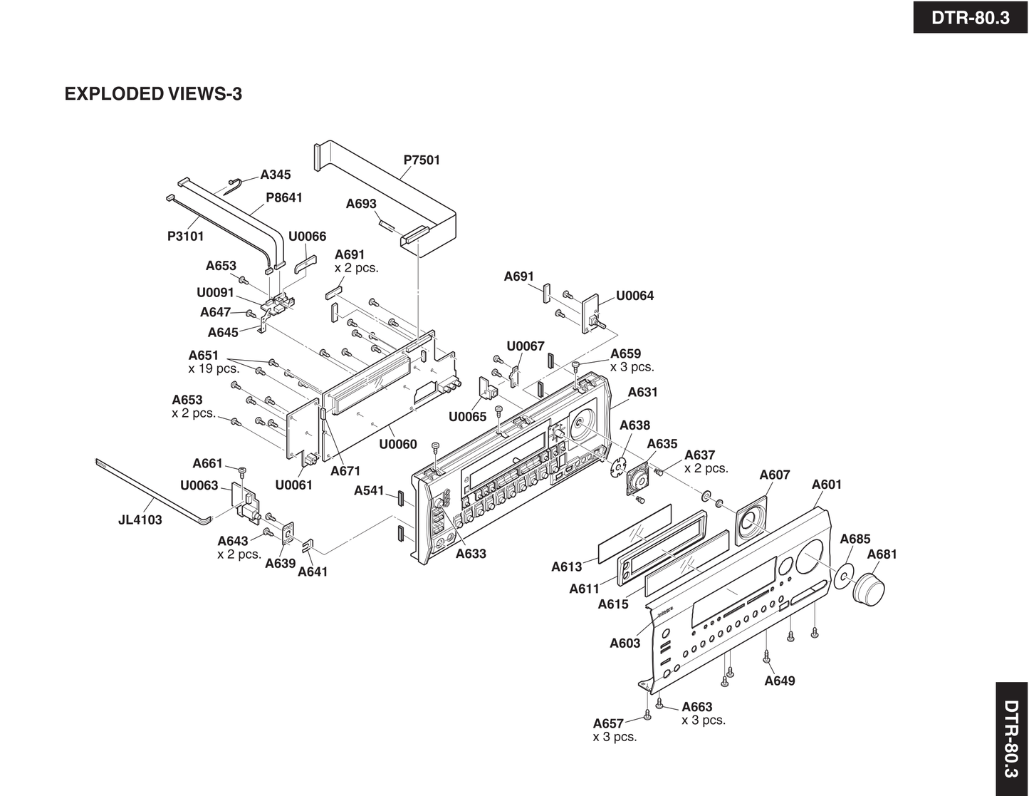 Integra DTR-80.3 AV Receiver Service Manual (Pages: 230)