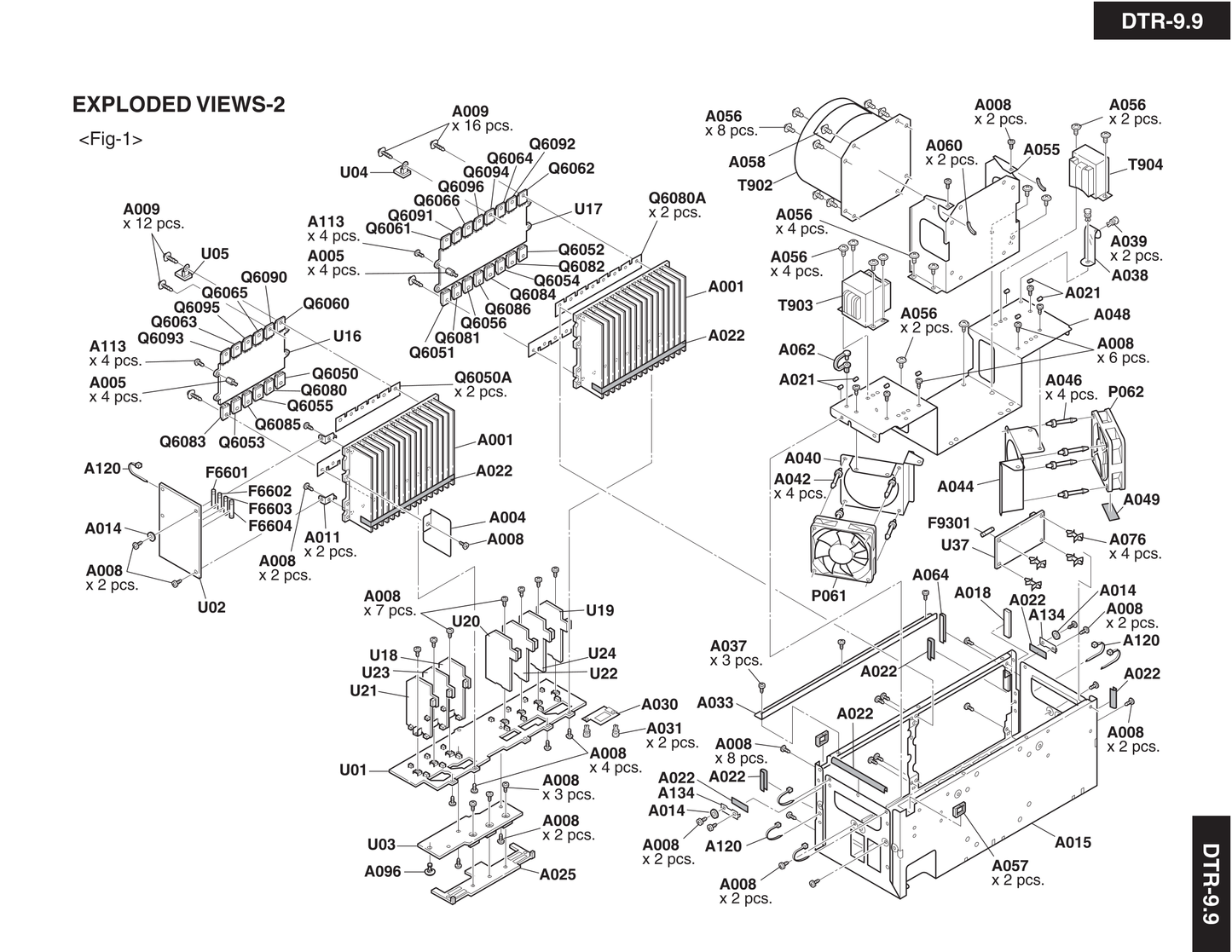 Integra DTR-9.9 AV Receiver Service Manual (Pages: 322)