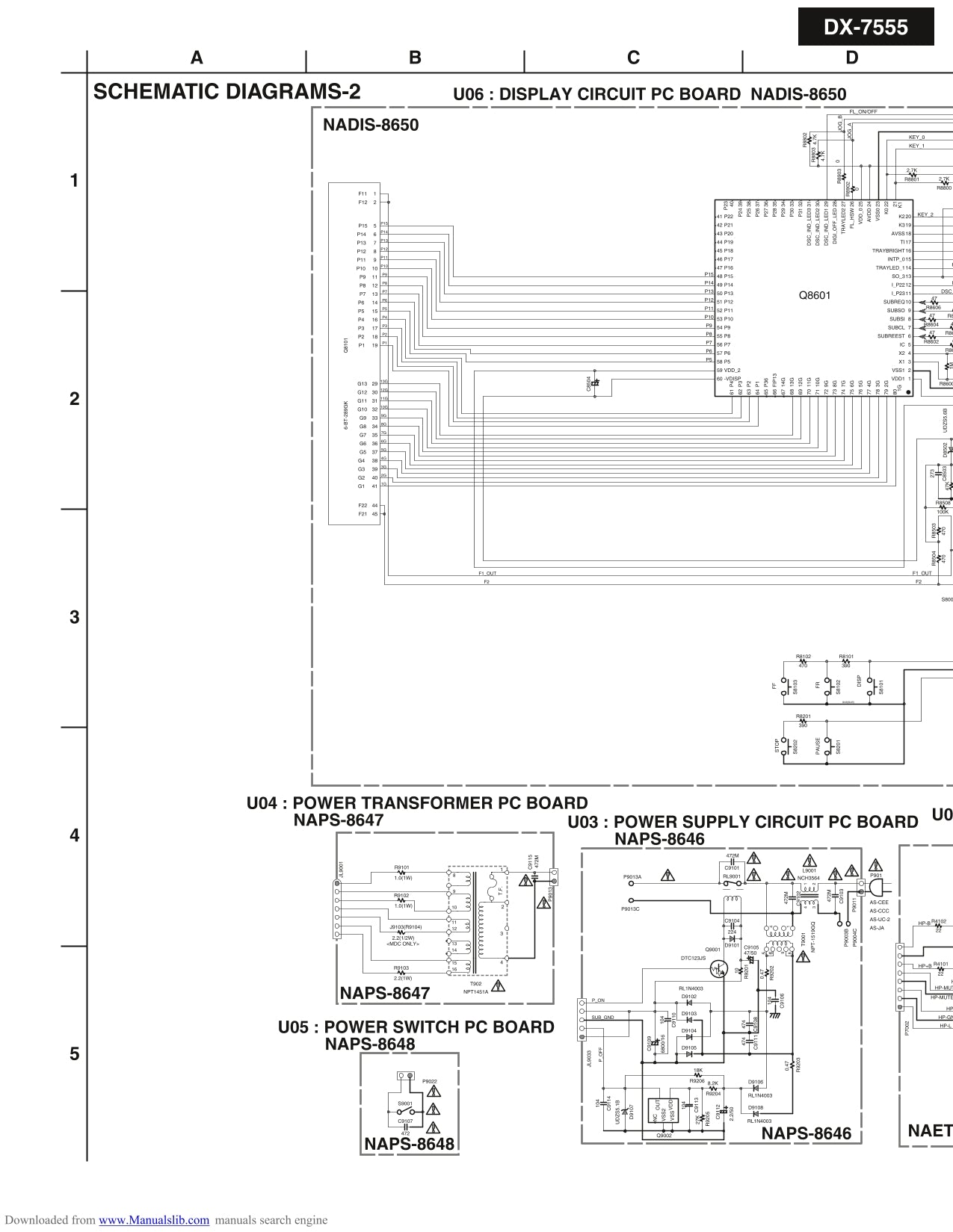 Onkyo DX-7555 CD Player Service Manual (Pages: 31)