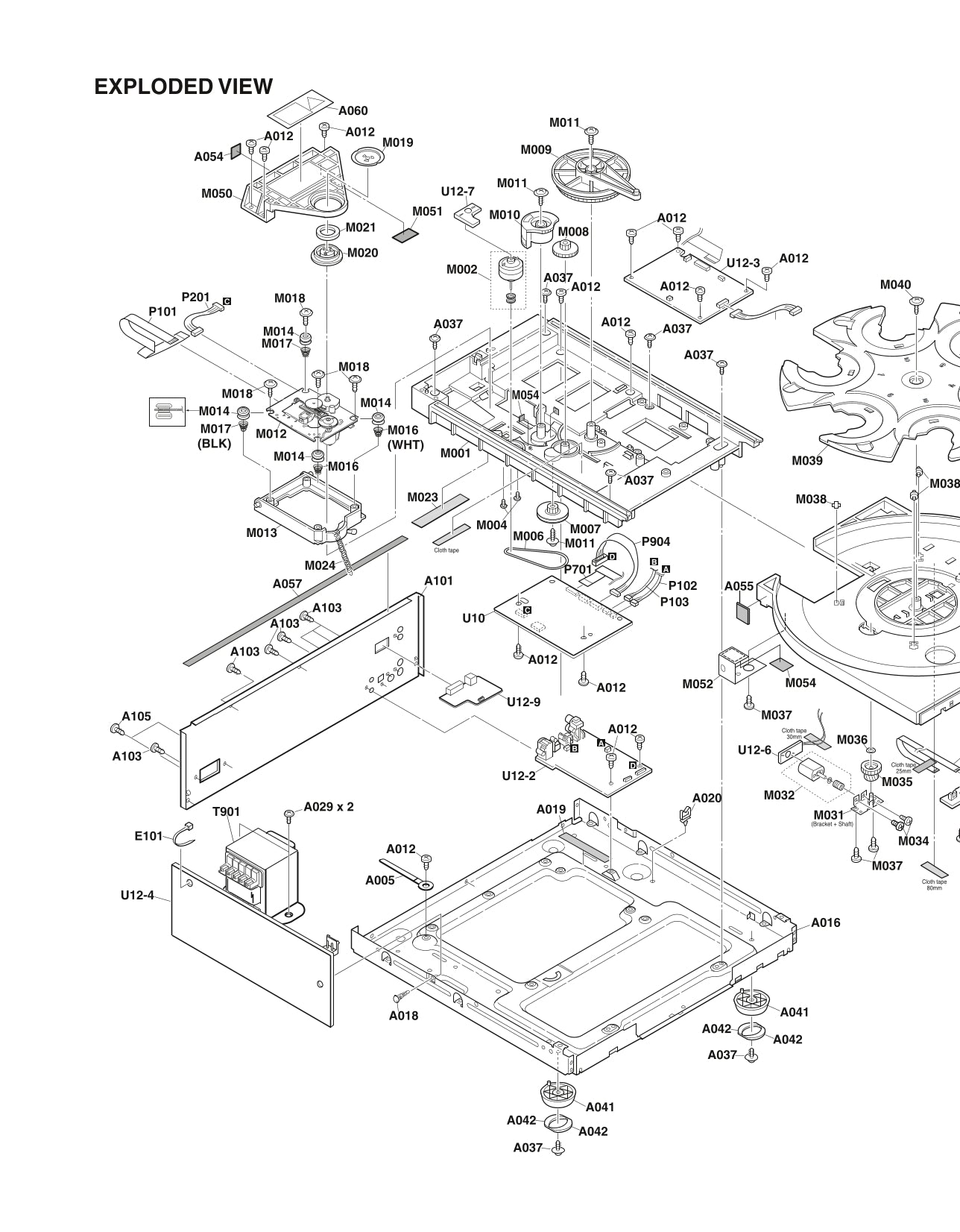 Onkyo DX-C34 CD Player Service Manual (Pages: 66)