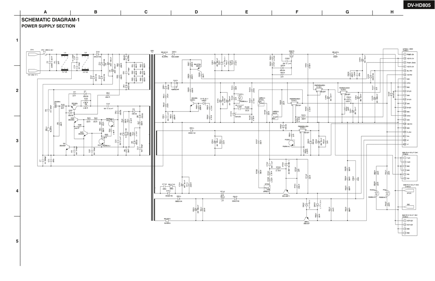 Onkyo DX-HD805 HD DVD Player Service Manual (Pages: 85)