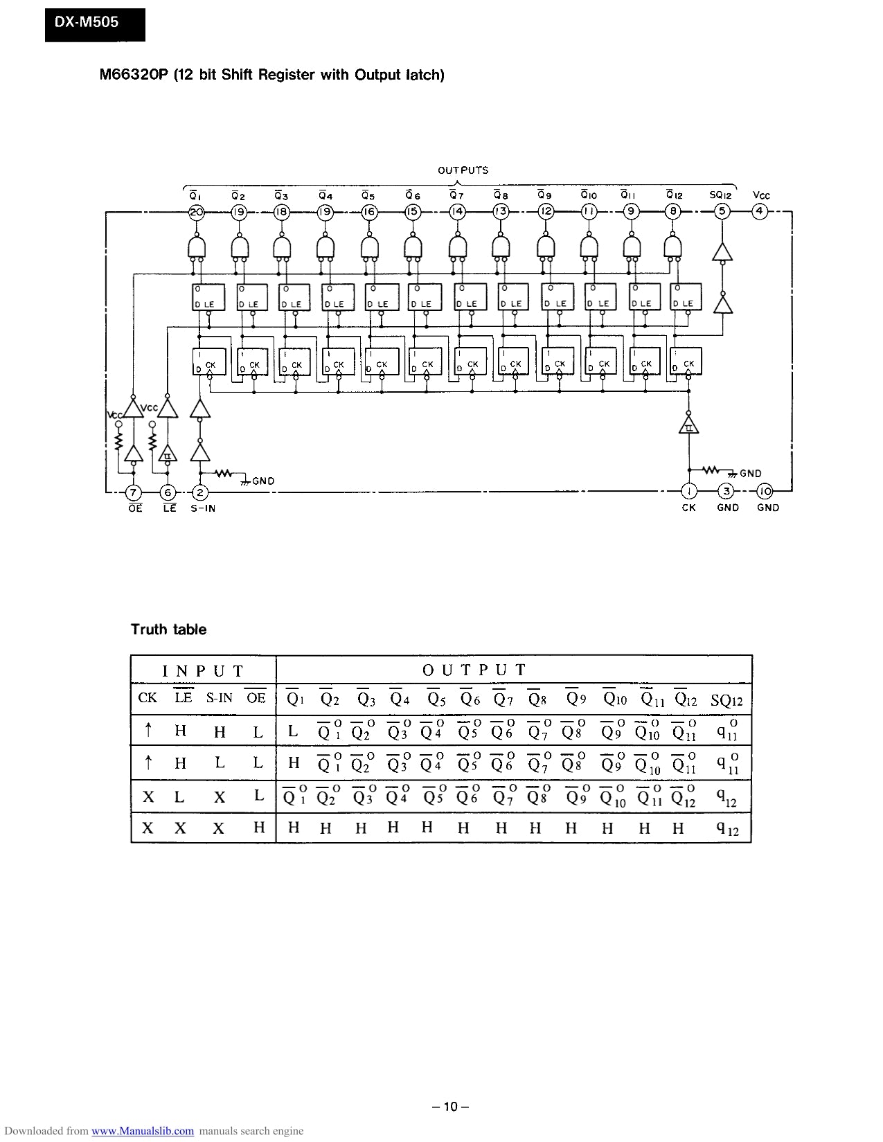 Onkyo DX-M505 CD Player Service Manual (Pages: 24)