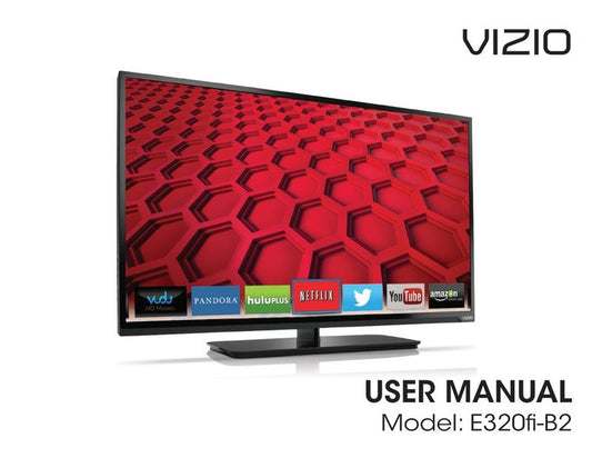 Vizio E320fiB2 TV Operating Manual