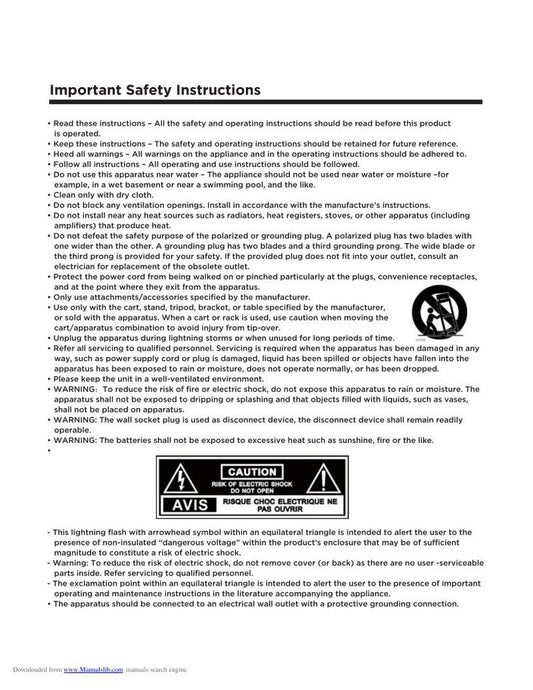 Element ELDFT404 TV Operating Manual