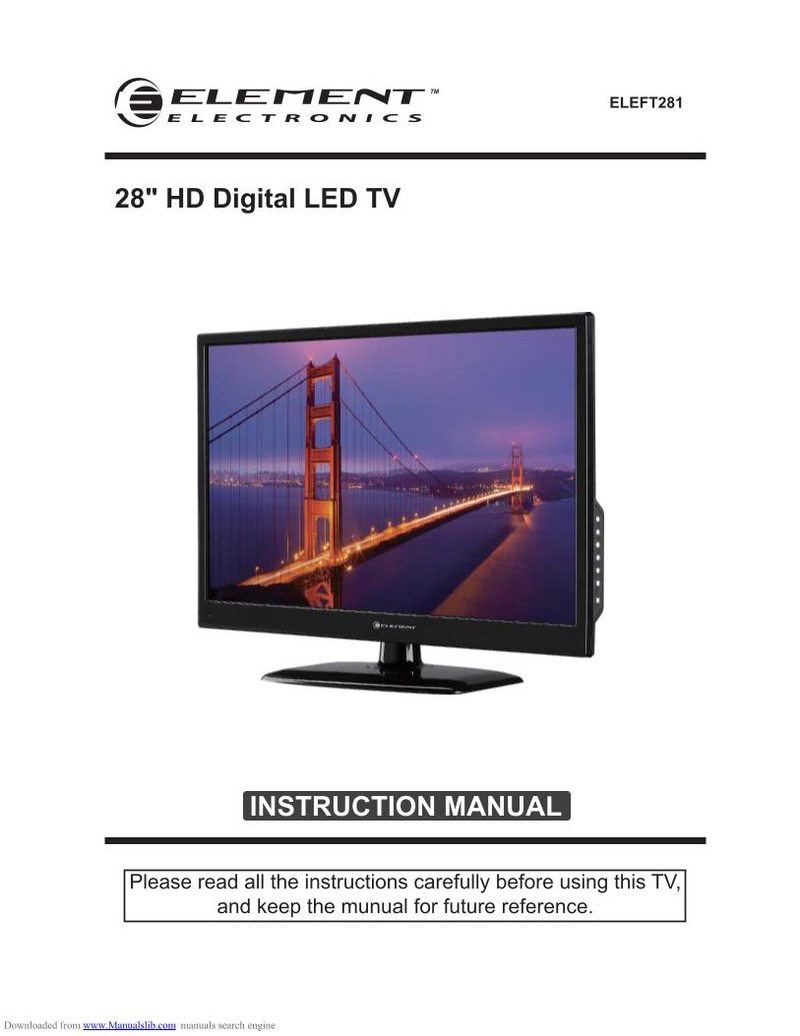 Element ELEFT281 TV Operating Manual