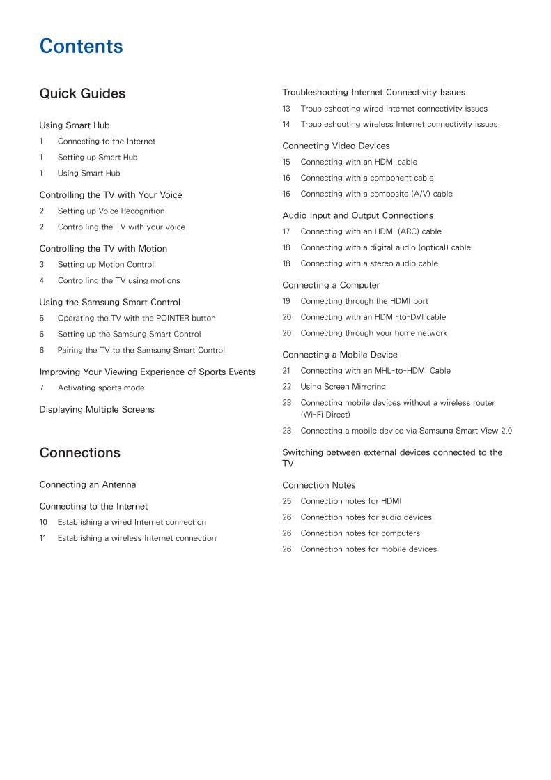 Samsung UN55JS9000FXZA TV Operating Manual