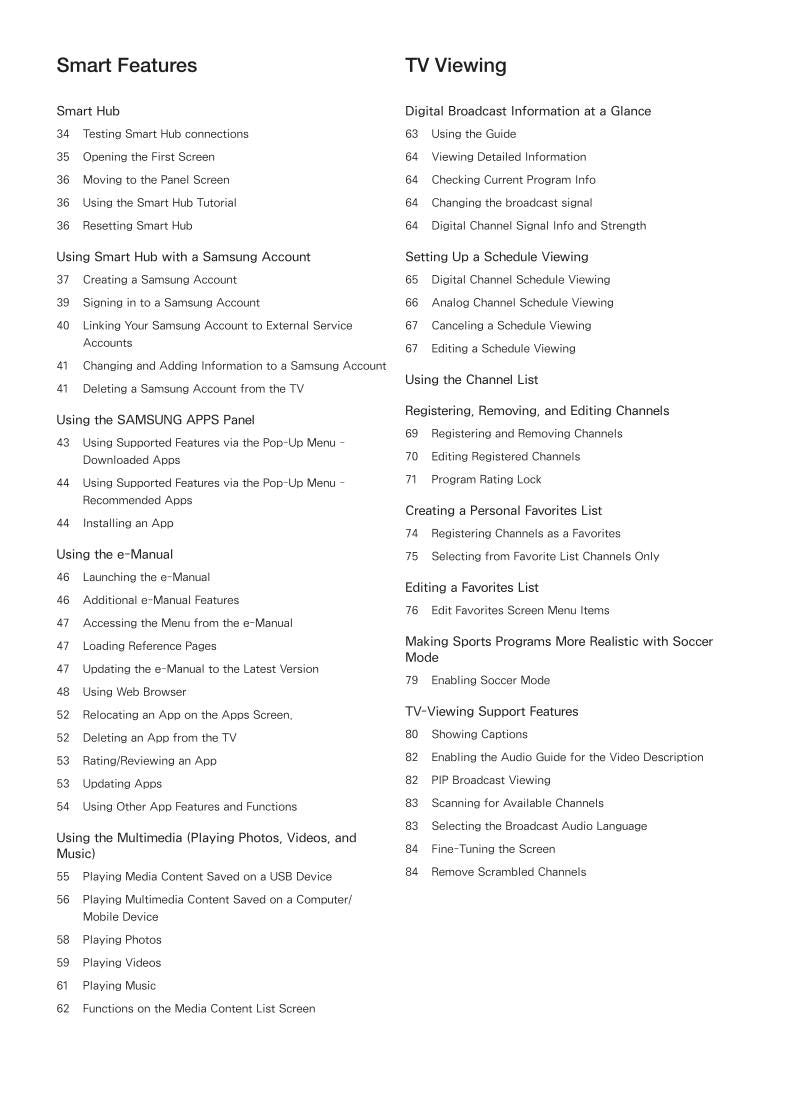 Samsung UN28H4500AFOM TV Operating Manual