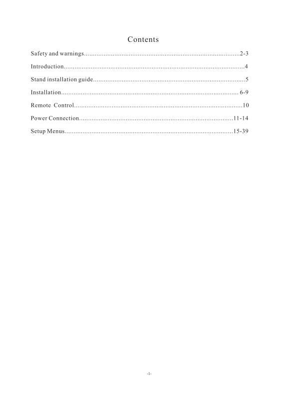 Westinghouse eu24h1g1 TV Operating Manual