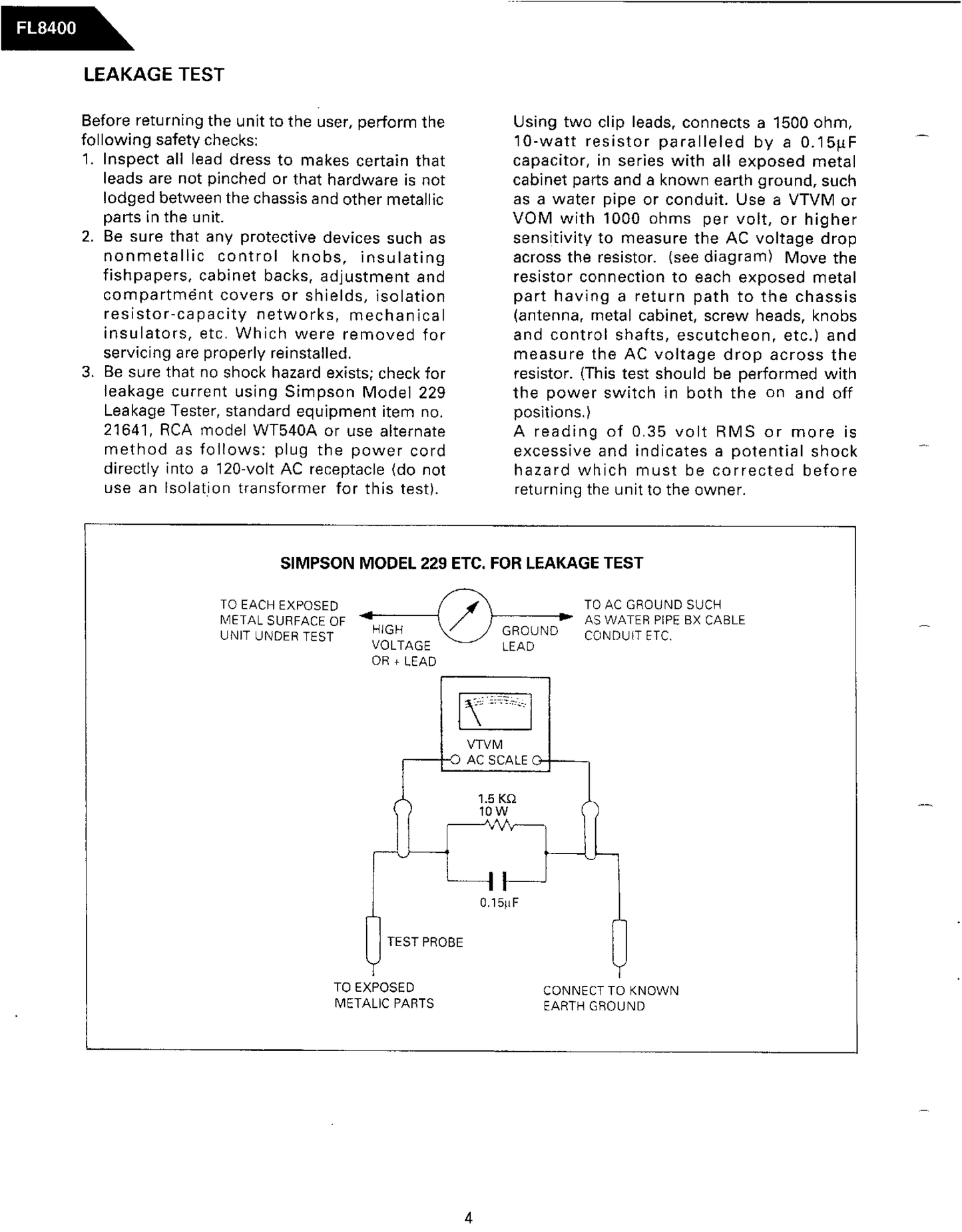 Harman/ Kardon FL8400 CD Player/ Changer Owner & Service Manual (Pages: 96)