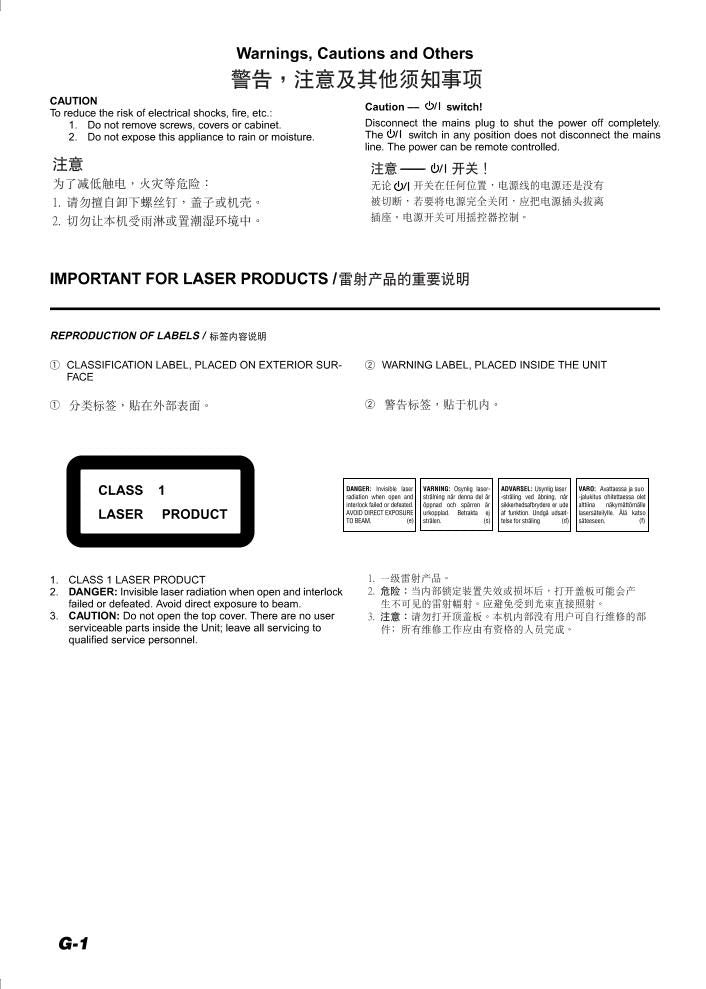 JVC CASD58V CASD78V CASD98V Audio System Operating Manual