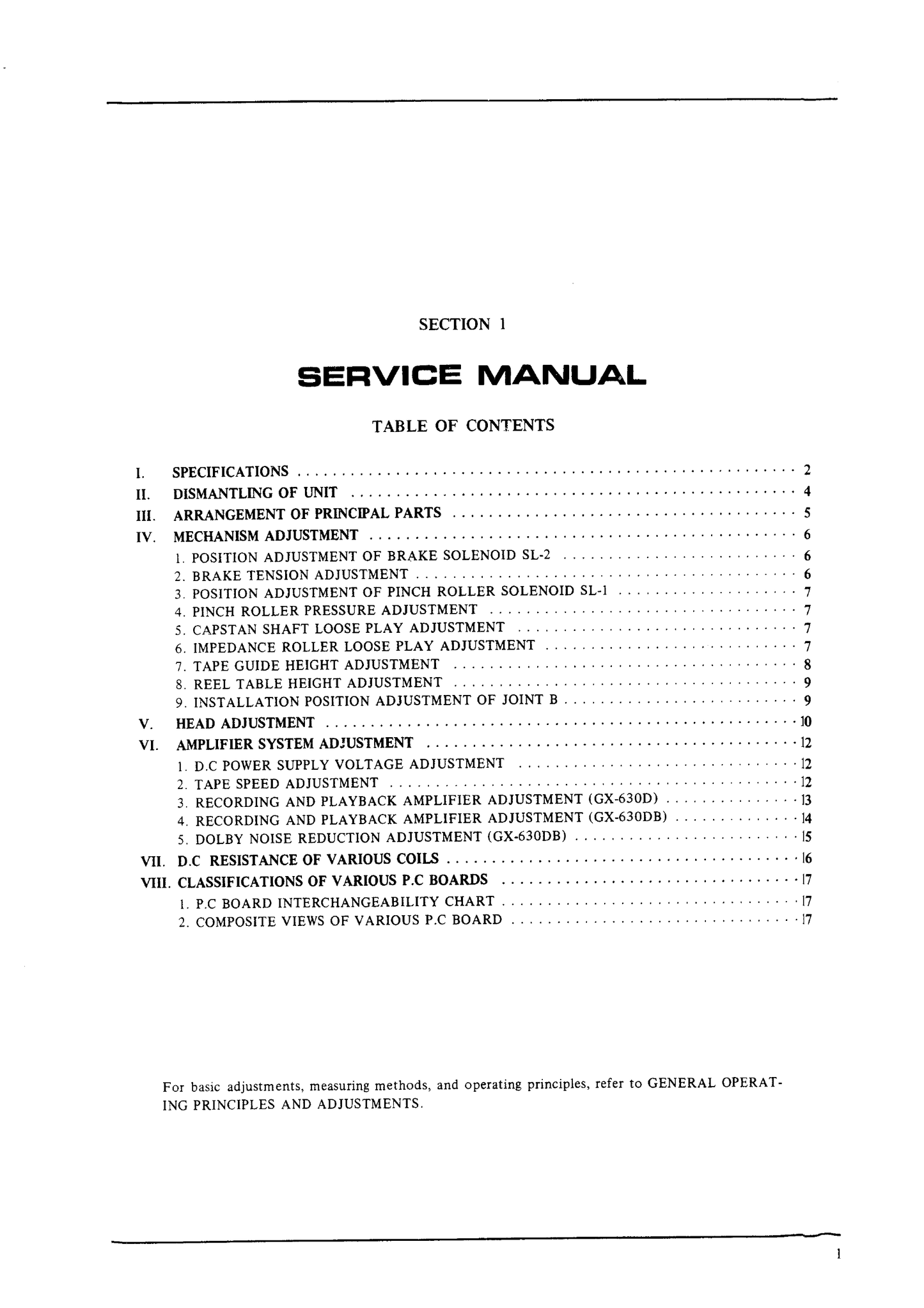 Akai GX-630D Reel to Reel Tape Deck Owner & Service Manual (Pages: 68)