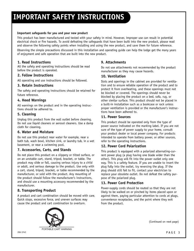 Zenith H19F34DT H20F34DT H25F34DT TV Operating Manual