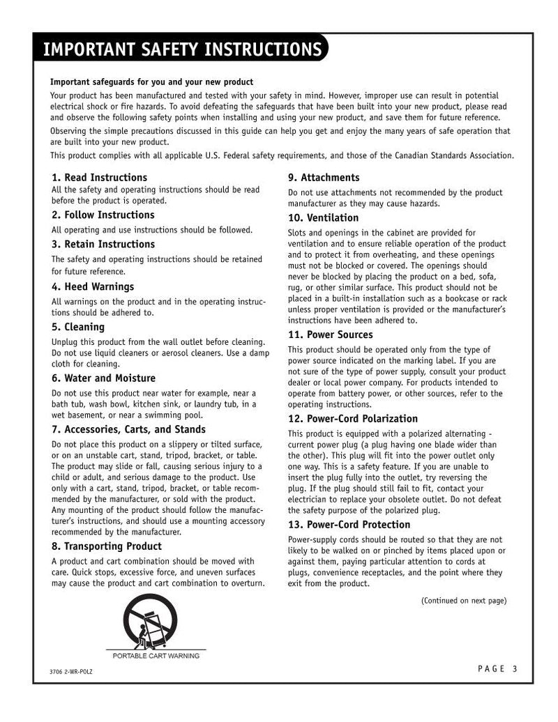 Zenith H27F56DT H27F56S H32F56DT TV Operating Manual