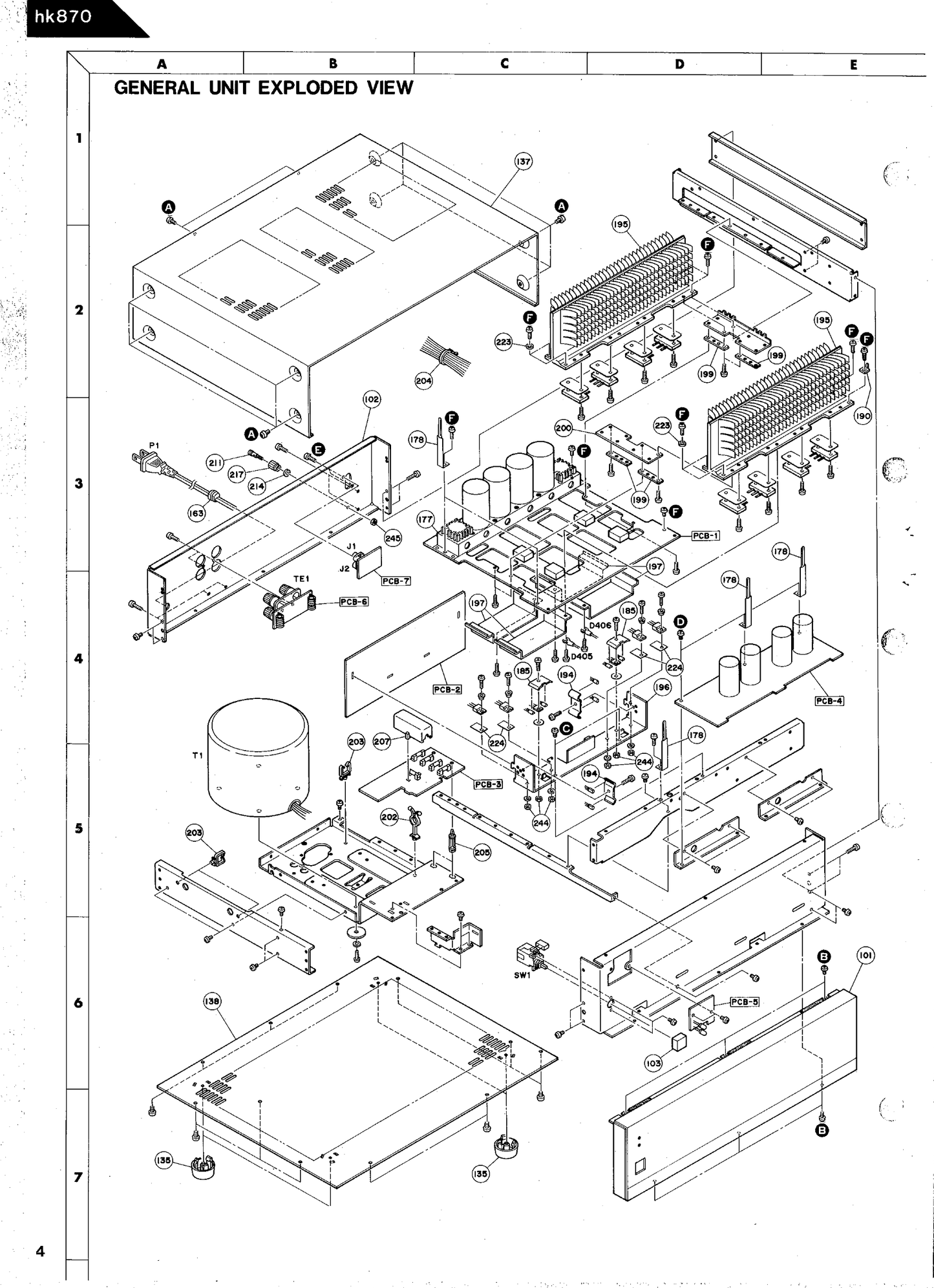 Harman/ Kardon HK870 Amplifier Service Manual (Pages: 26)