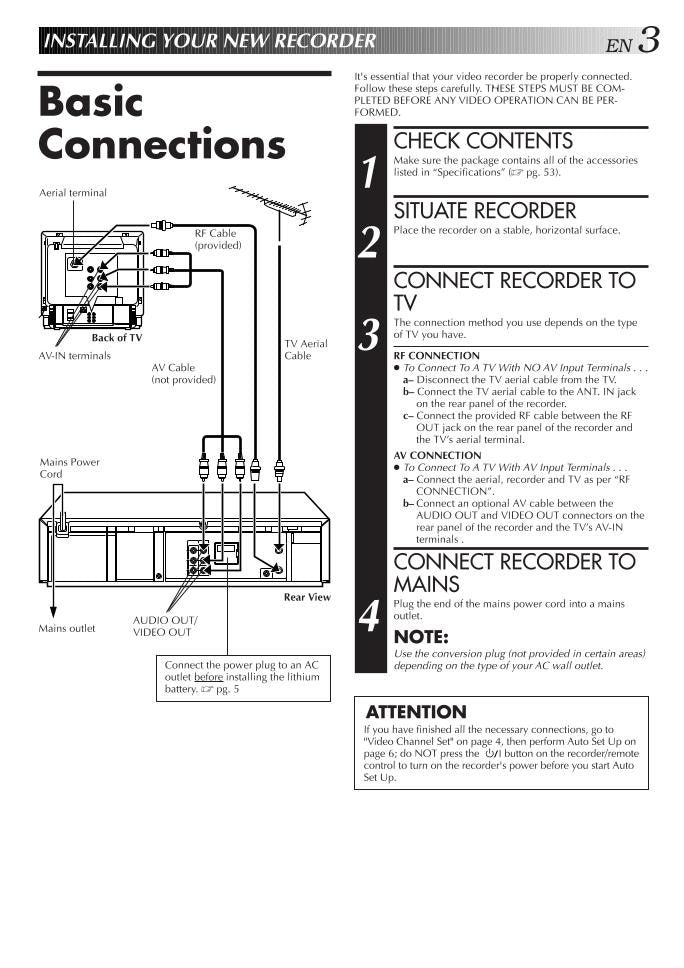 JVC HRDD857MS VCR Operating Manual