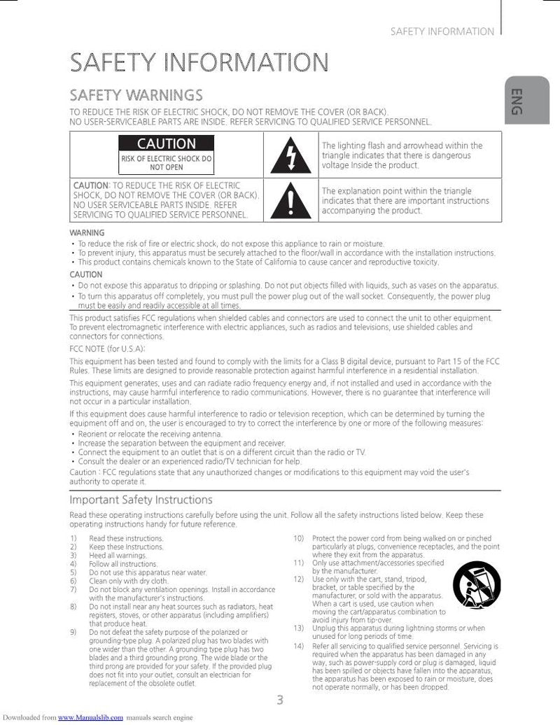 Samsung HWHM45C/ZA Sound Bar System Operating Manual