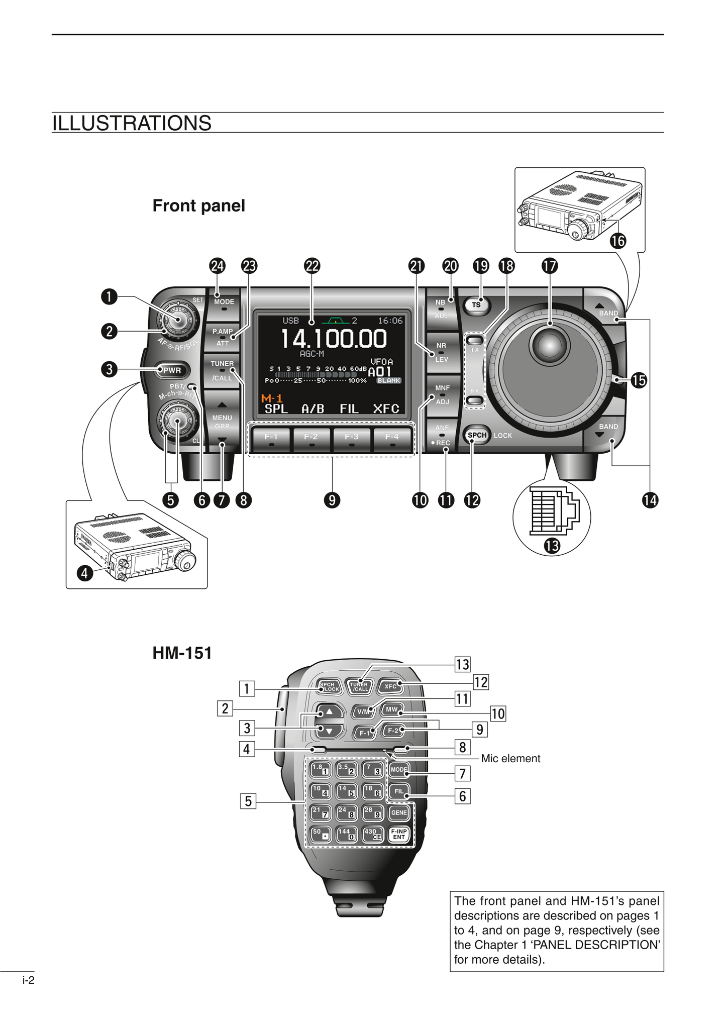 Icom IC-7000 All Mode Transceiver Owner/ User Manual (Pages: 166)