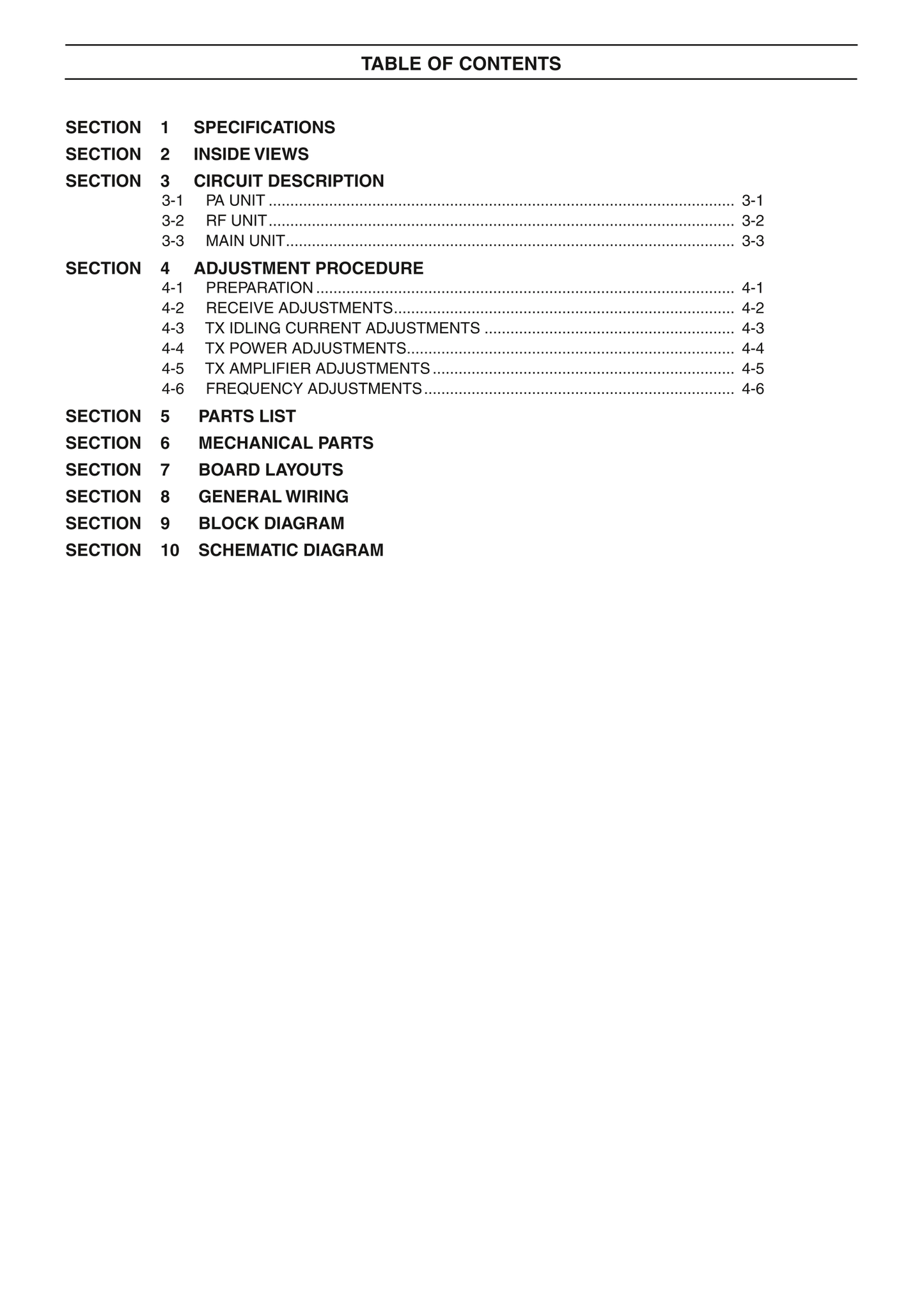Icom IC-7300 HF Transceiver Service Manual (Pages: 75)
