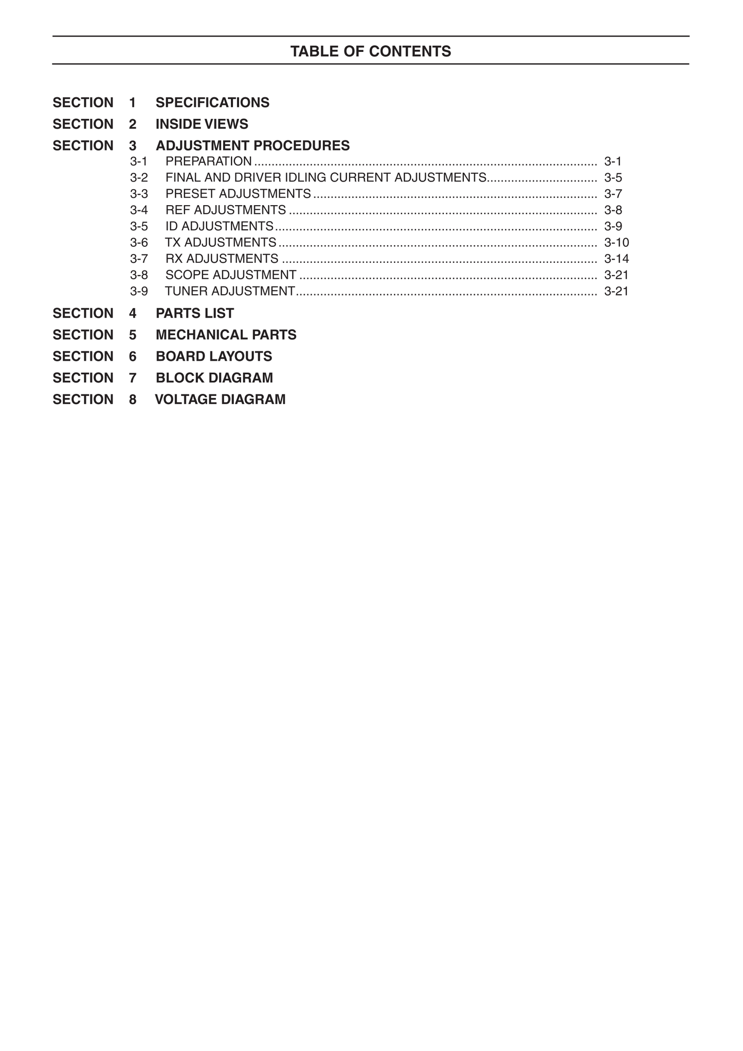 Icom IC-7850 & IC-7851 Transceiver Service Manual (Pages: 179)