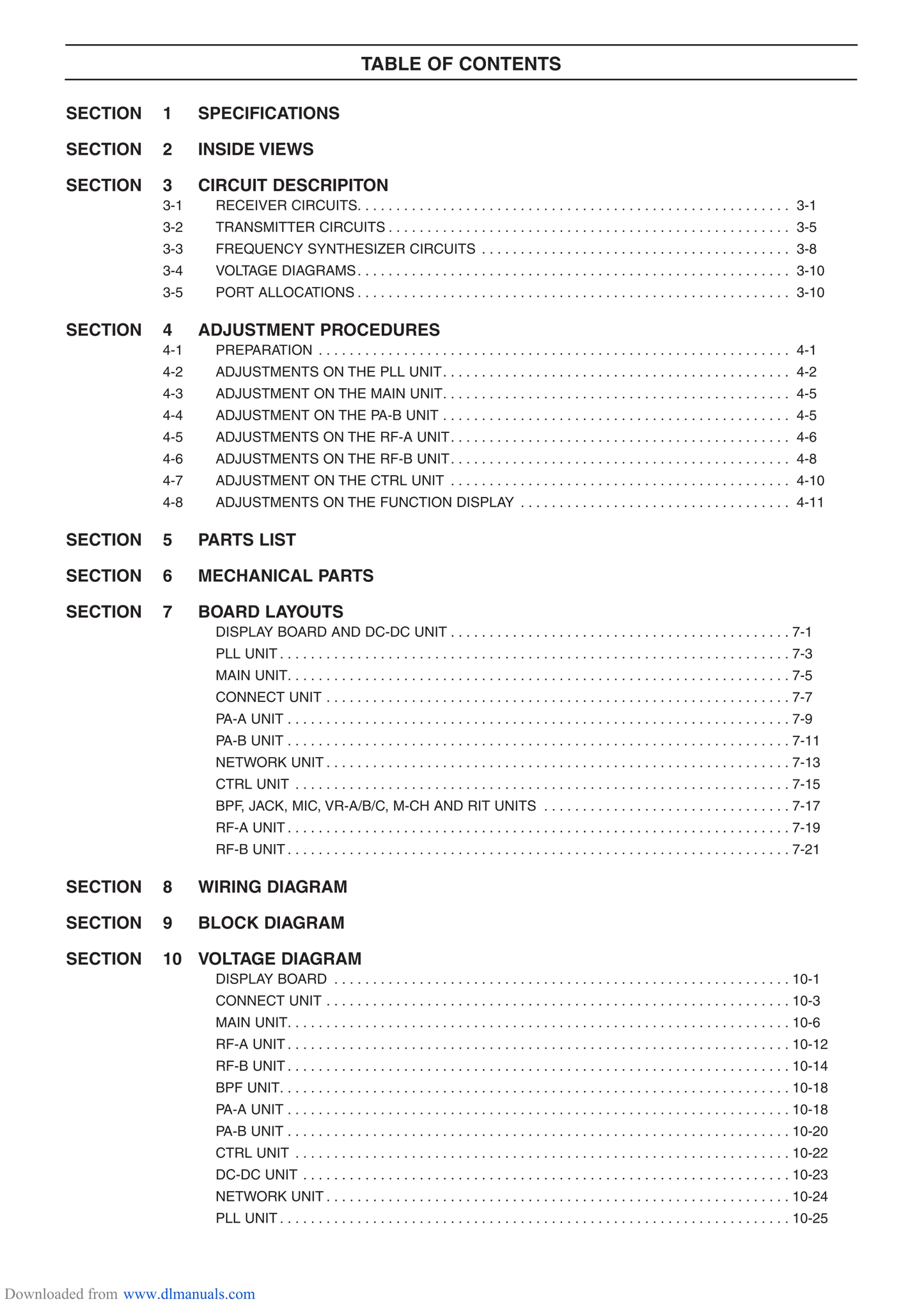 Icom IC-9100 HF/VHF/UHF Transceiver Service Manual (Pages: 163)