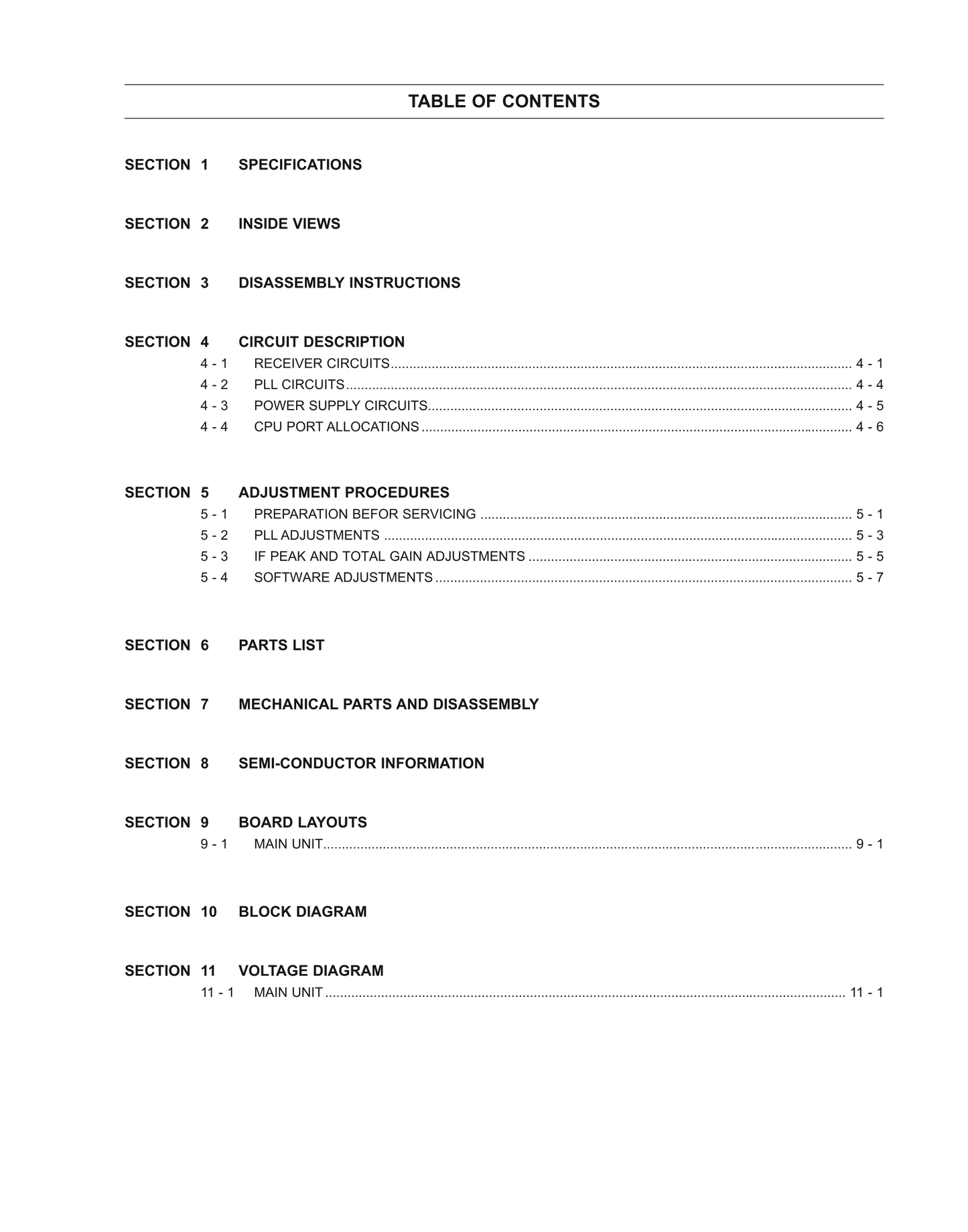 Icom IC-PCR100 Communicatons Receiver Service Manual (Pages: 41)