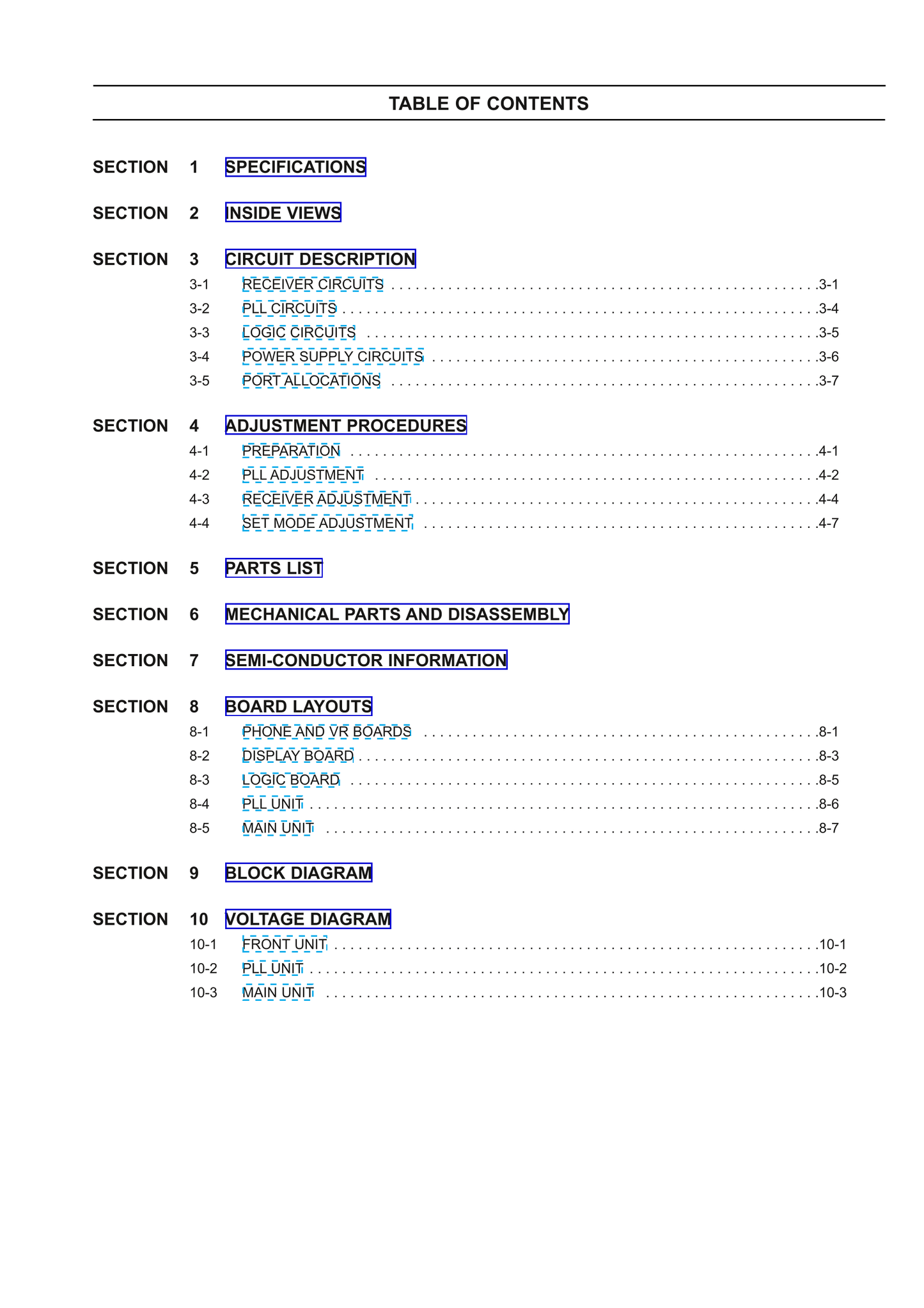 Icom IC-R75 Communicatons Receiver Service Manual (Pages: 51)