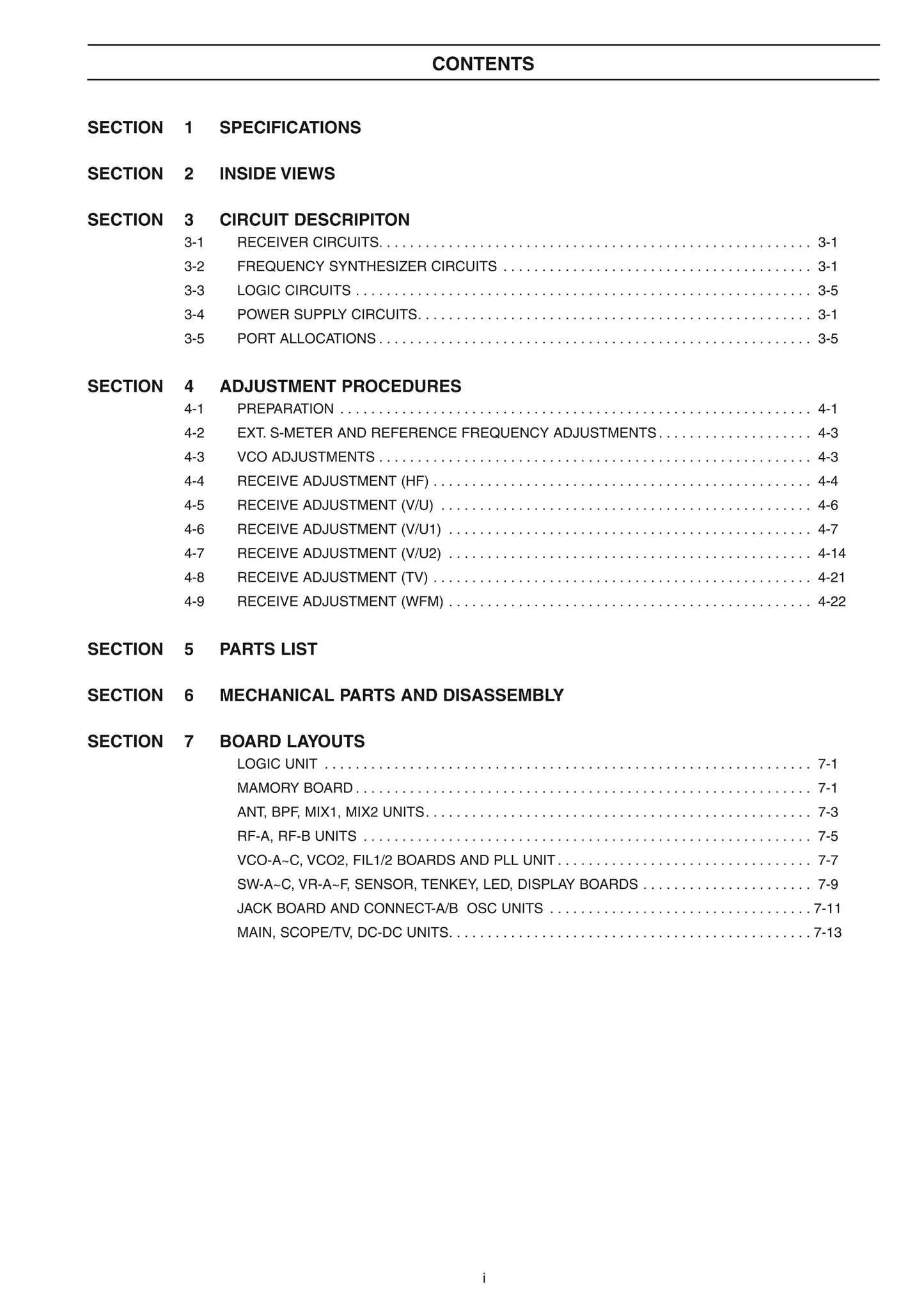 Icom IC-R9500 Communicatons Receiver Service Manual (Pages: 139)