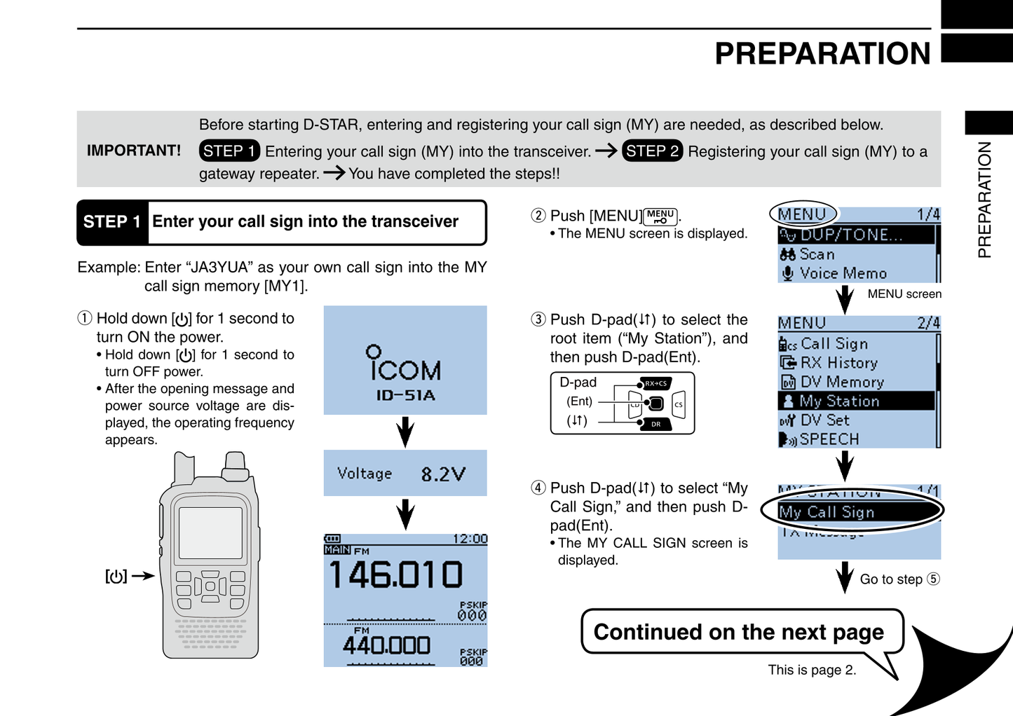 Icom ID-51A & ID-51E VHF/UHF Transceiver Owner/ User Manual (Pages: 56)