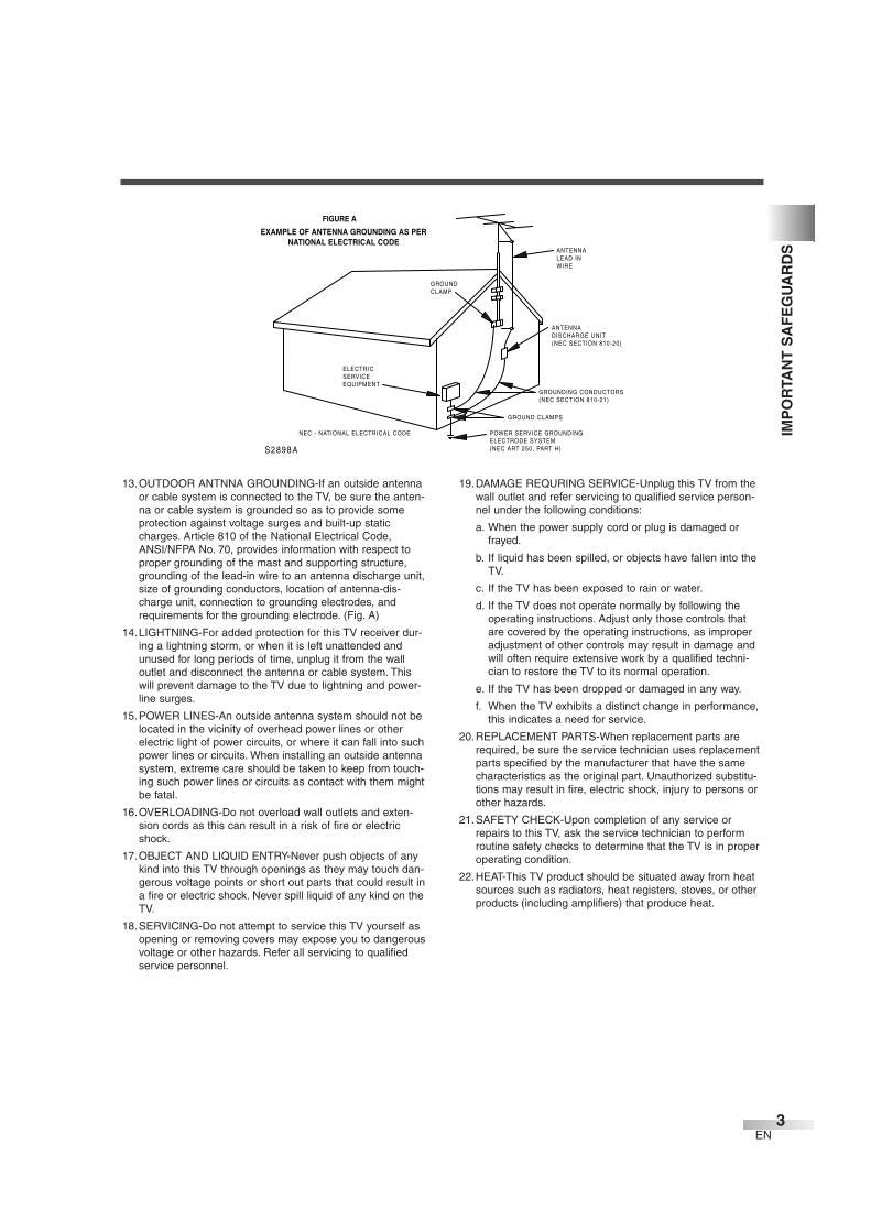 ilo IWF2706 TV Operating Manual