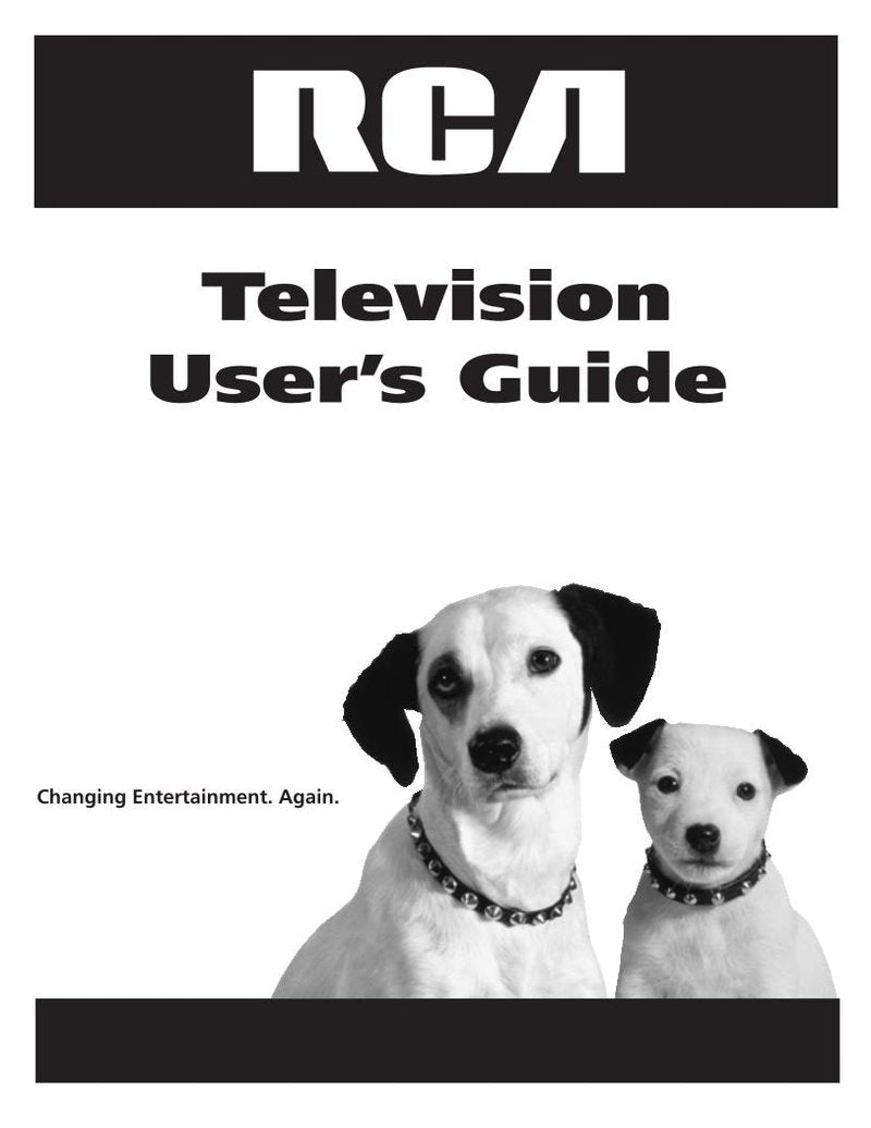RCA J27435 TV Operating Manual