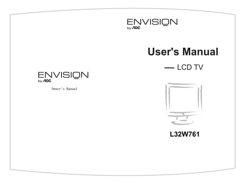 AOC L32 W 761 TV Operating Manual