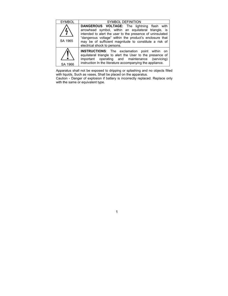 AOC L42 H 861 TV Operating Manual