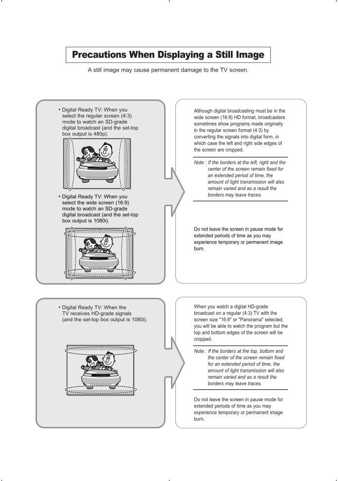 Samsung LA23R51B TV Operating Manual