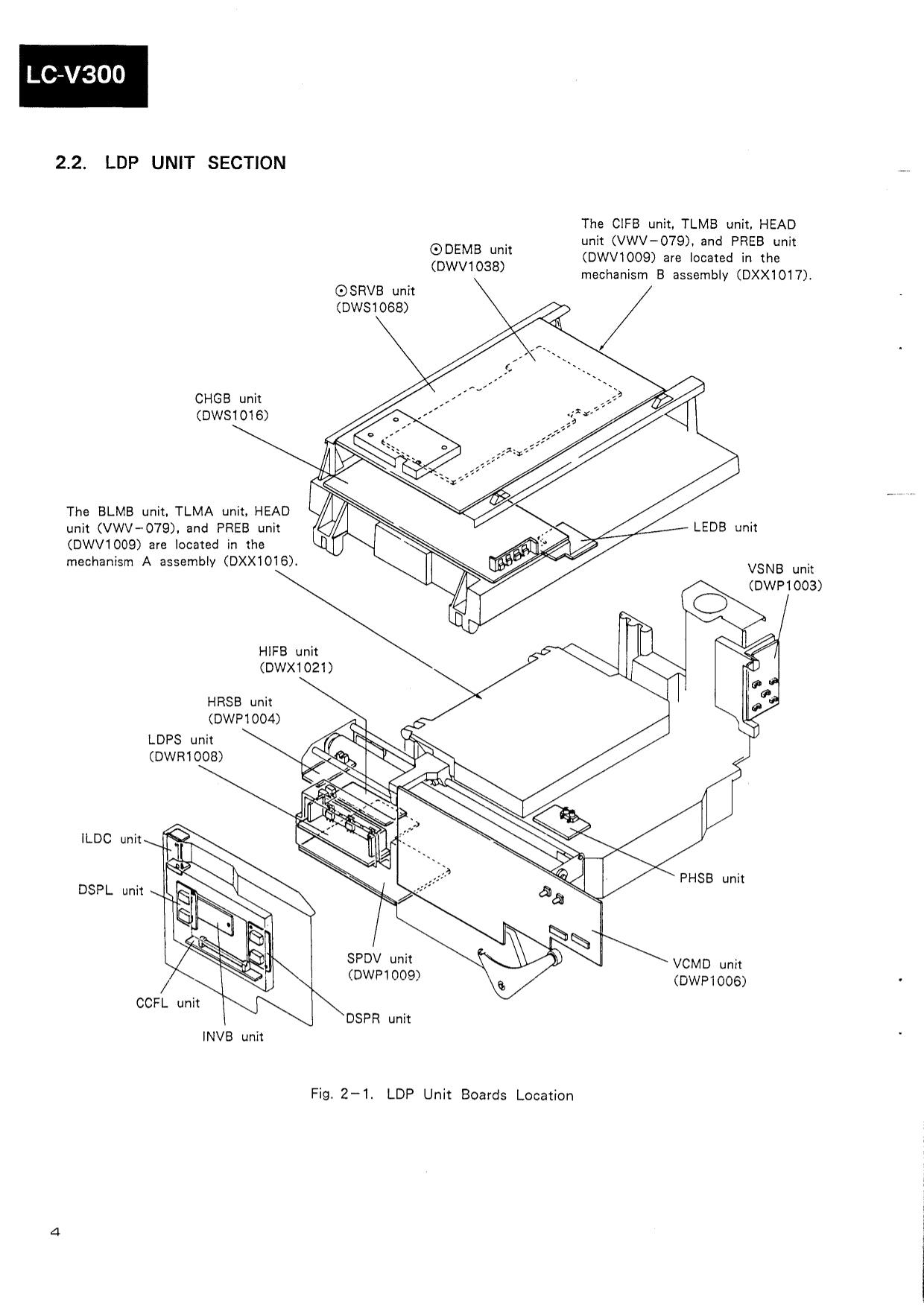 Pioneer LC-V300 Video Disc Auto Changer Service Manual (Pages: 105)
