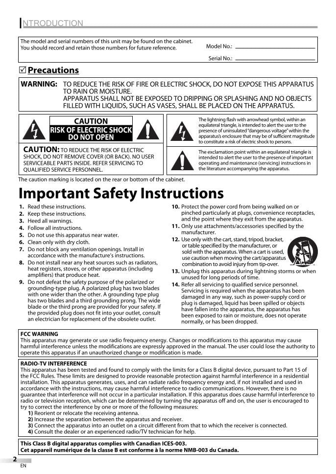 Funai LC420SS8 TV Operating Manual