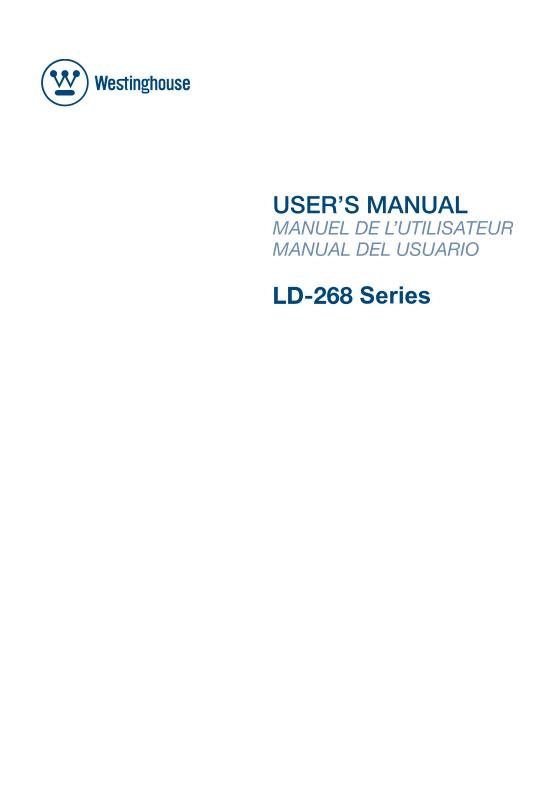 Westinghouse LD268OM TV Operating Manual