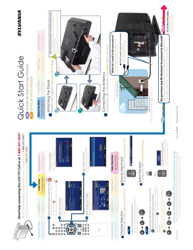 Philips LD320SS1 TV/DVD Combo Operating Manual