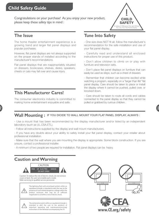 RCA LED24G45RQ TV/DVD Combo Operating Manual