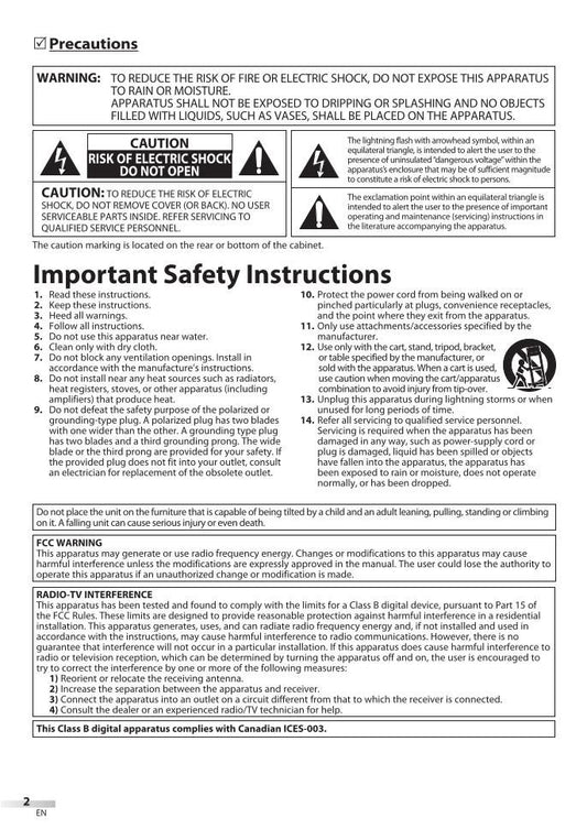 JVC LT19D200/AAR TV/DVD Combo Operating Manual