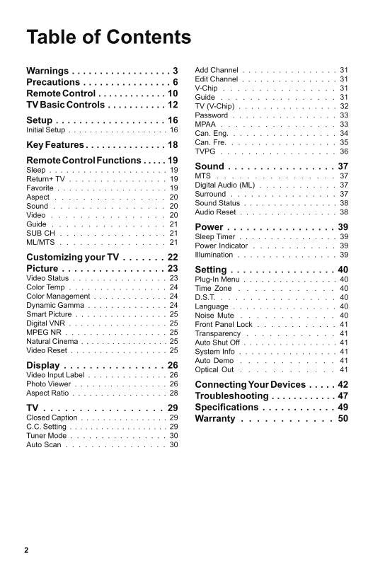 JVC CXNV1500 LT32 E 479 TV Operating Manual