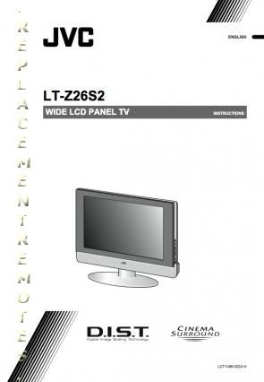 JVC LTZ26 S 2 TV Operating Manual