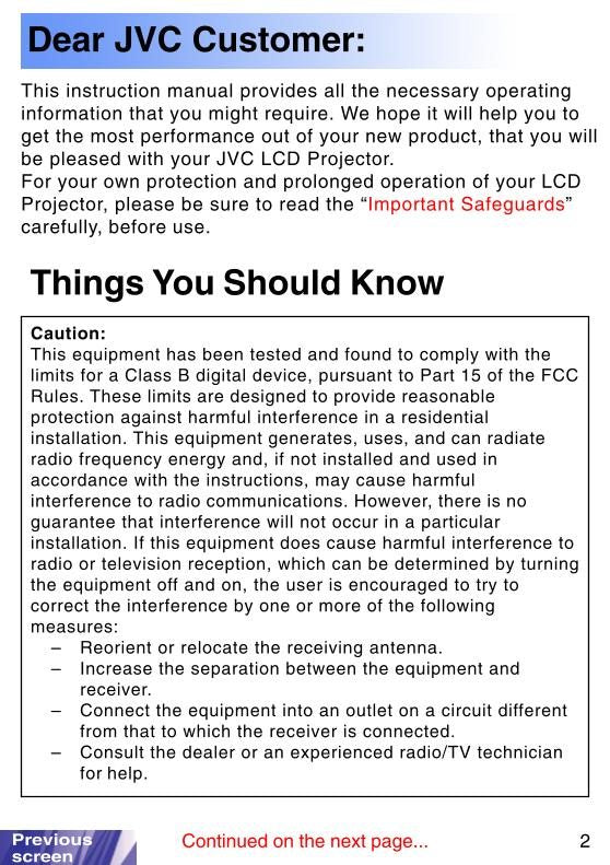 JVC LXP1010ZUOM Video Camera Operating Manual