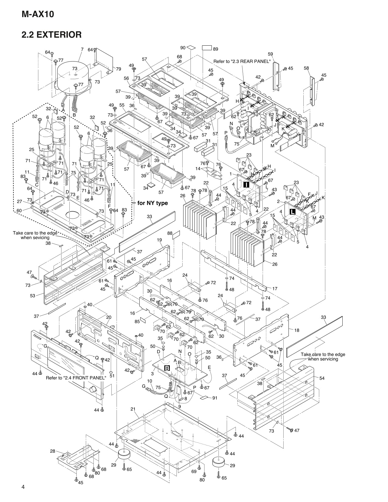 Pioneer M-AX10 Dual Drive Amplifier Service Manual (Pages: 61)