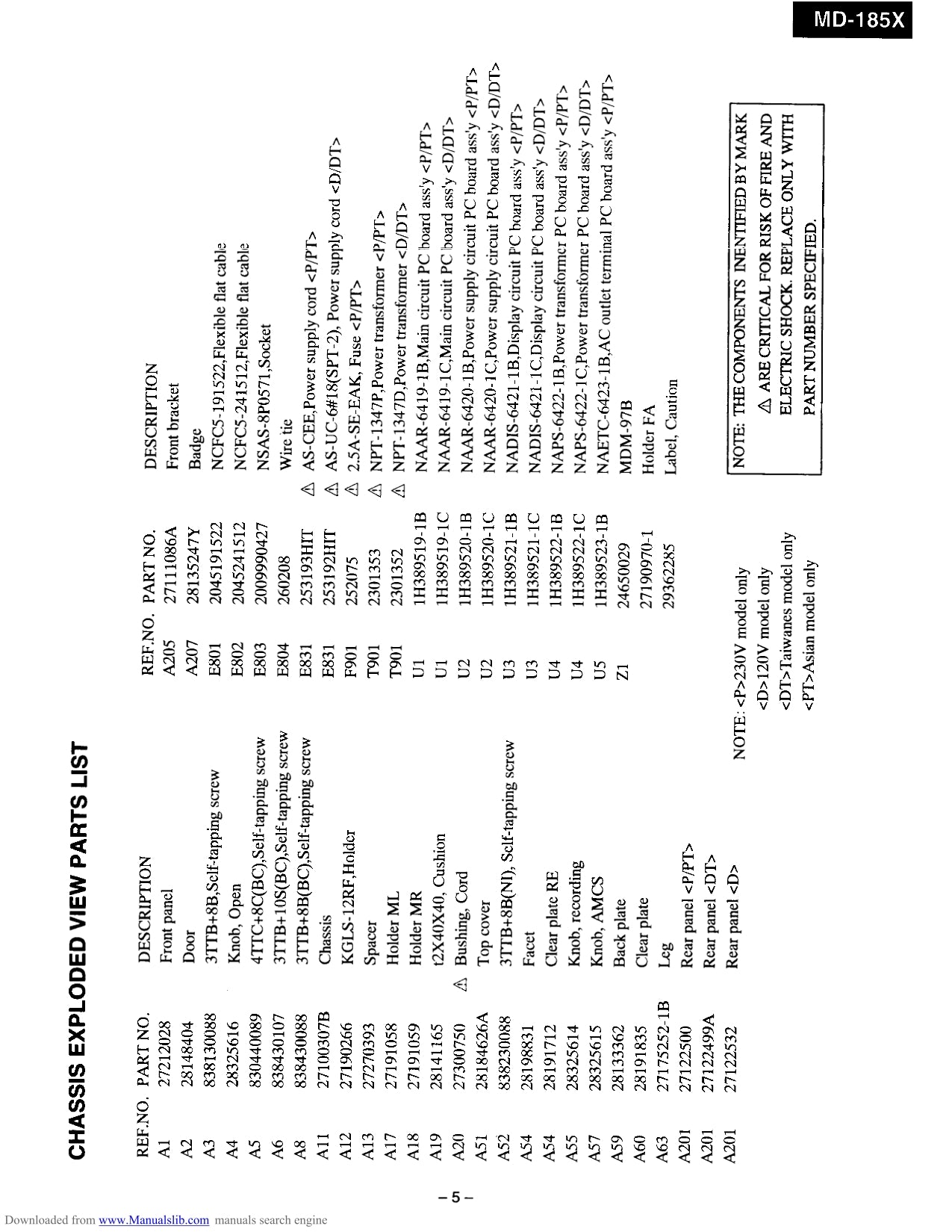 Onkyo MD-185X Mini Disc Recorder Service Manual (Pages: 32)