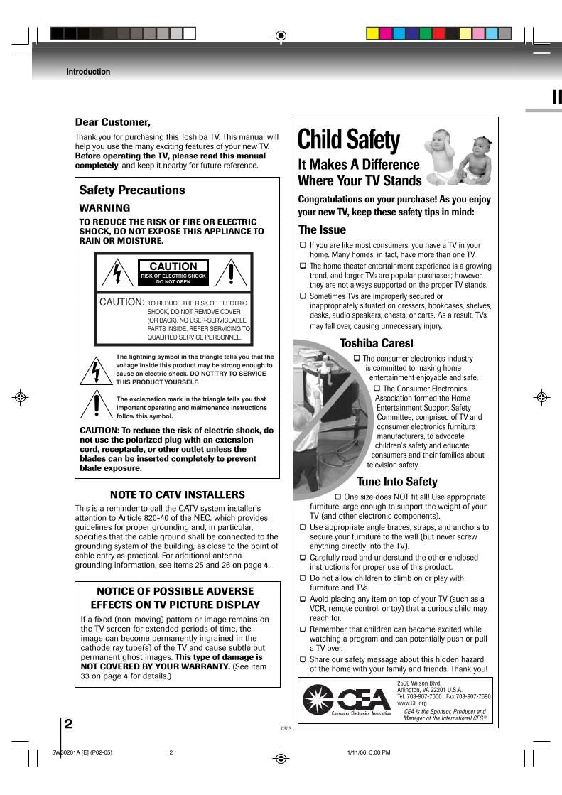 Toshiba DCSB2 MD14F12 MD20F12 TV/DVD Combo Operating Manual