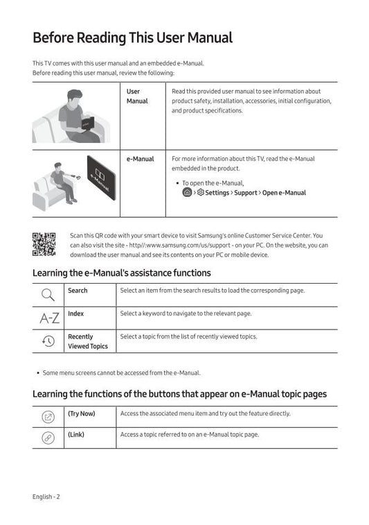 Samsung UN65MU800DFXZA TV Operating Manual