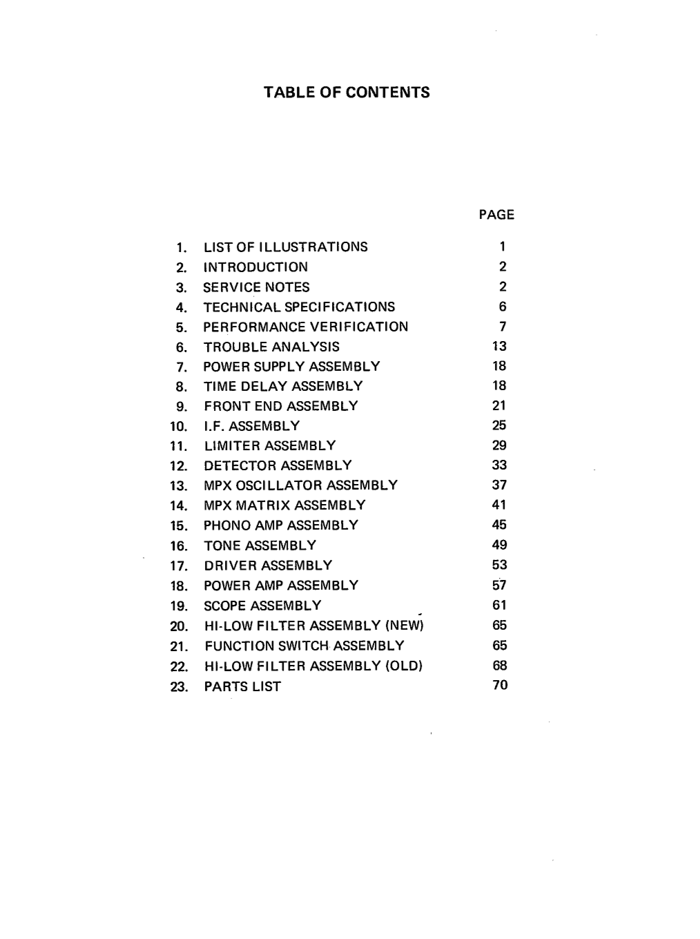 Marantz Model 19 Stereophonic Receiver Service Manual (Pages: 74)