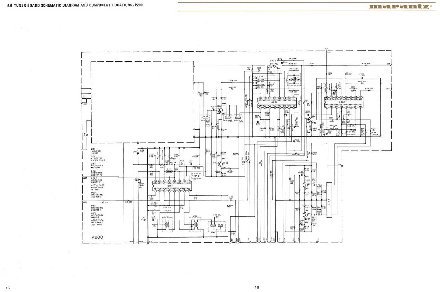 Marantz Model 2100 FM/AM Stereophonic Tuner Service Manual (Pages: 28)