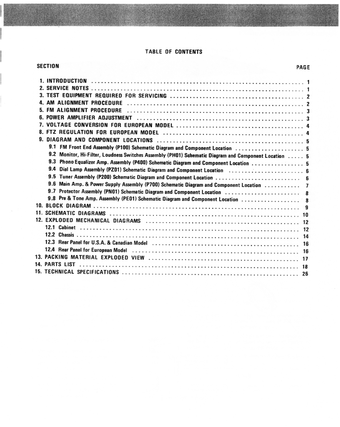Marantz Model 2218 Stereophonic Receiver Service Manual (Pages: 33)