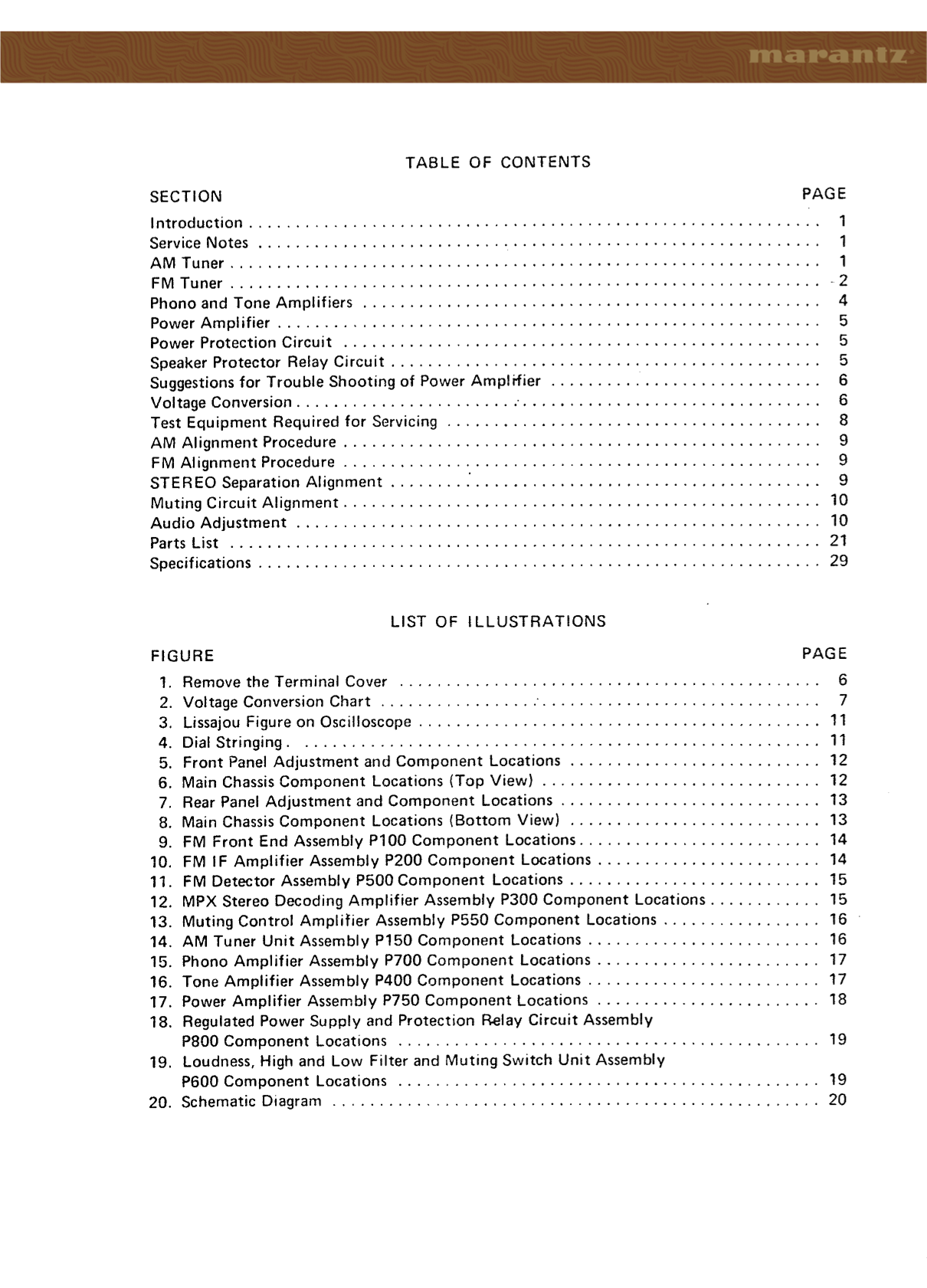 Marantz Model 2245 Stereophonic Receiver Service Manual (Pages: 33)